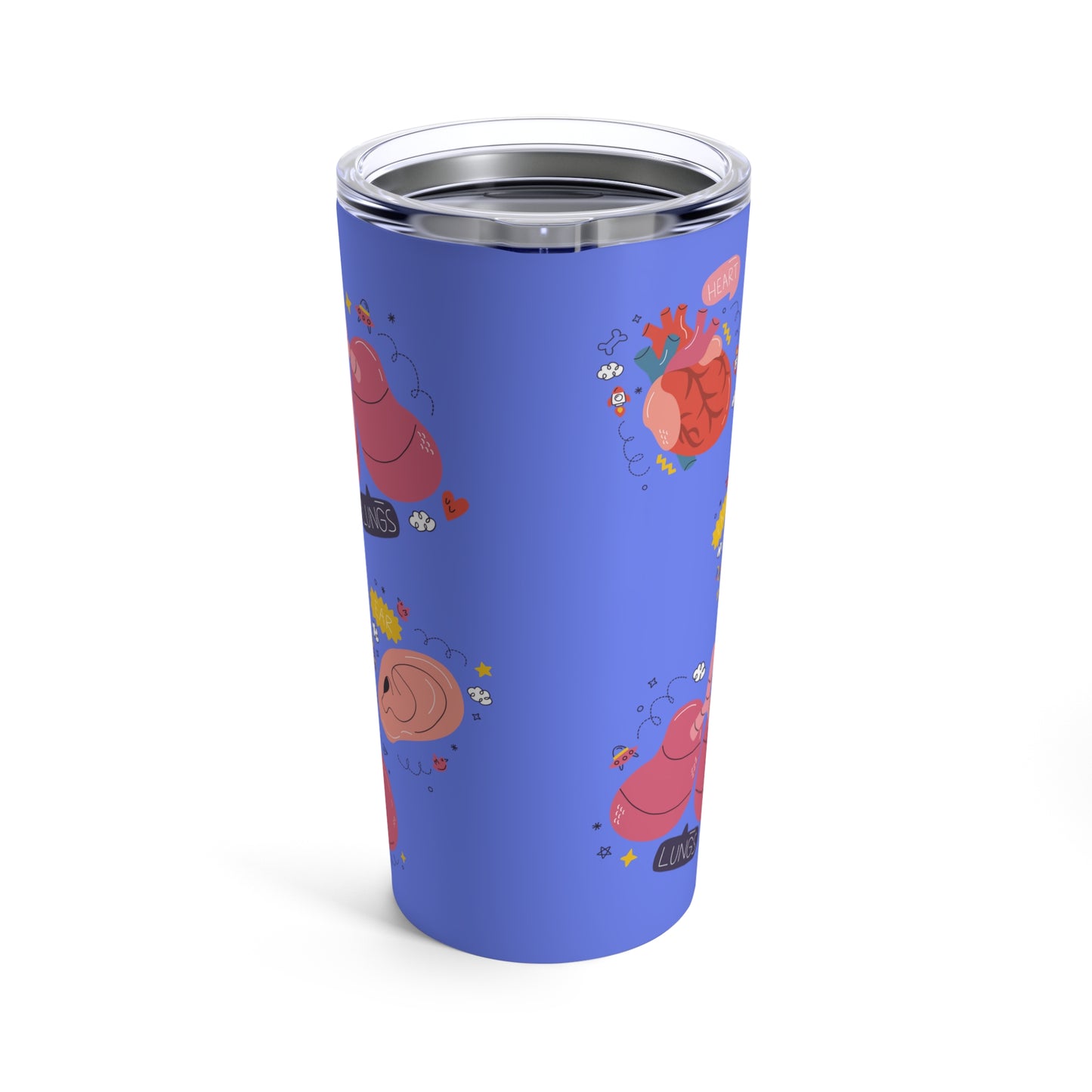 20oz Customizable Tumbler for Medical, Nursing, Nutritionist, and Healthcare Students & Professionals – Human Body Organ Design